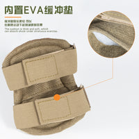 Kids' Adjustable Cycling Knee and Elbow Pads for Outdoor Sports