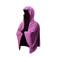 Cooling Sports Hooded Towel Poncho for Outdoor Sun Protection and Quick Drying