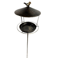 Outdoor Iron Bird Feeder Garden Decoration