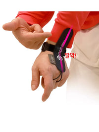 Techskin Golf Swing Wrist Brace Trainer for Anti-Flip Correction