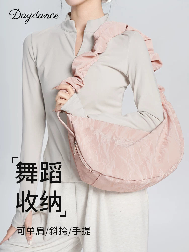 Daydance Large Capacity Ballet Dance Bag Crossbody Handbag for Adults