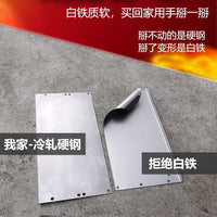 Portable Folding Charcoal BBQ Grill for Outdoor Camping and Picnics
