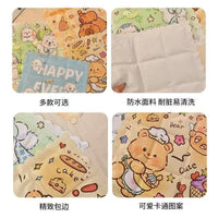 Cooling Gel Seat Cushion for Summer - Cartoon Design for Kids, Students, Pets, and Car Seats