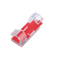 Self-Adhesive Cable Clips for Wire Management, No-Drill Data Cable Organizer for Home and Office