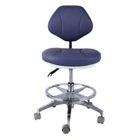 360-Degree Swivel Dental Assistant Stool with Adjustable Height, Multi-Color Hospital Clinic Chair