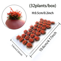 Miniature Model Grass Tufts for Diorama and Landscape Scenery