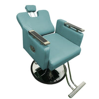 Hydraulic Reclining Barber Chair with Headrest for Salon and Spa
