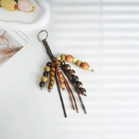 WENQI Lucky Seed Bodhi Bead Keychain Pendant Bag Charm
