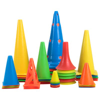 Basketball Football Training Cones Obstacle Markers Set