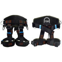 Outdoor Rock Climbing Caving Rappelling Half/Full Body Safety Harness