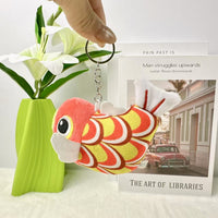 Japanese Style Koi Fish Plush Keychain Pendant for Claw Machine Prizes