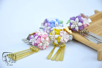 BJD/DD Doll Kimono Hair Clip Japanese Style Hair Accessory for 1/4, 1/3, and Uncle Dolls