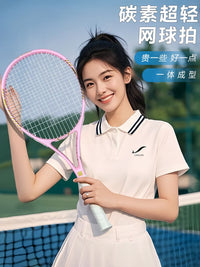 Tennis Racket Trainer Set for Solo Practice with Rebound Ball and Base for Kids and Adults