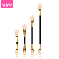 Portable Sponge Eyeshadow Applicator Brush Set for Eye Makeup
