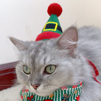 Pet Christmas Hat for Cats and Dogs - Adjustable Festive Accessory