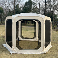 Instant Pop-Up Camping Screen House Tent with Mosquito Netting for Outdoors, Park, and Picnic