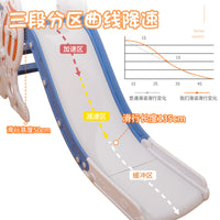 Kids Indoor Outdoor Foldable Rocket Tiger Slide Playset for Toddlers