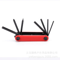 7-in-1 Bicycle Multitool, Portable Bike Repair Tool Kit with Hex Key Wrench