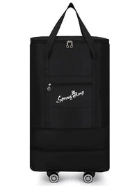 Korean Style Expandable Travel Duffel Bag Large Capacity Waterproof Foldable Luggage for Men and Women