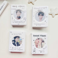 Mini Photo Album for Instax and Small Cards, 40-Pocket Capacity, Trendy Design