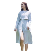 Women's Summer UV Protection Sun Protection Jacket with Waist Cinch for Outdoor Activities