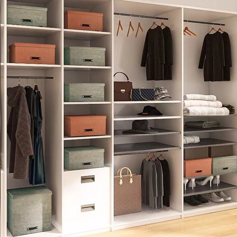 Large Capacity Storage Box for Books, Vinyl Records, and Files - Ins Style Organizer for Bookcases and Sample Rooms