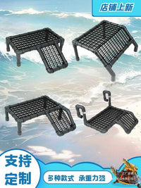 Adjustable Turtle Basking Platform with Suction Cups for Aquarium Tank