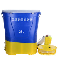 Automatic Handheld Spreader for Snow Melting, Fertilizing, and Seeding