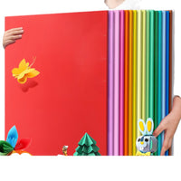 4K Colored Cardstock 200gsm for DIY Crafts, Drawing, and Origami