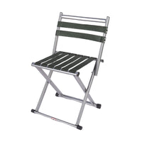 Portable Folding Fishing Stool with Backrest, Thickened Outdoor Camping Chair