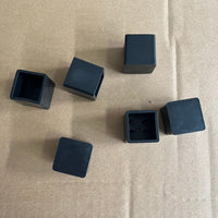 XinHuiYang 20x20mm Square PVC Soft Furniture Leg Caps, Non-Slip Wear-Resistant Table Chair Feet Covers