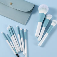 12-Piece Makeup Brush Set with Thickened Copper Tube and Soft Bristles for Beginners