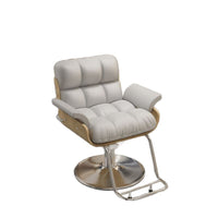 Luxury Hydraulic Reclining Barber Chair for Salon Hair Styling
