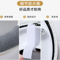 Adhesive Toilet Seat Cushion, Winter Warm, Skin-Friendly, PU Waterproof, Washable
