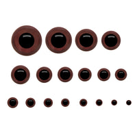 Brown Crystal Eyes Fabric Accessories Coffee Color Doll Toy Eyes DIY Accessories Wholesale