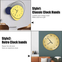 DIY High Torque Quartz Clock Movement Kit with Long Shaft and Metal Hands