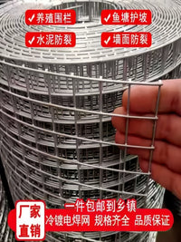 Galvanized Steel Wire Mesh Fence for Poultry and Animal Enclosures, Rodent and Snake Protection