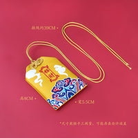 Dragon Boat Festival Sachet Amulet Bag Empty DIY Lucky Charm Pendant