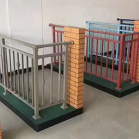 Balcony Railing Villa Courtyard Terrace Safety Fence Anti-fall Iron Art Guardrail