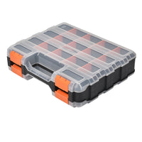 Portable PP Plastic Storage Box with Lid for Tools and Parts