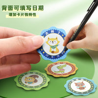 Kids Reward Incentive Cards for Learning & Chores, Double-Sided Point Tracking, 100-Pack