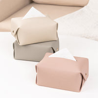 Minimalist Wabi-Sabi Style Tissue Box for Home, Office, Car, and Hotel