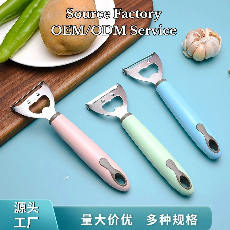 Stainless Steel Peeler for Carrots, Potatoes, Fruits - Multifunctional Kitchen Tool for Home Use