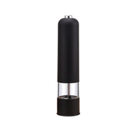 Electric Stainless Steel Pepper Grinder Set with Adjustable Coarseness for Spices and Seasonings