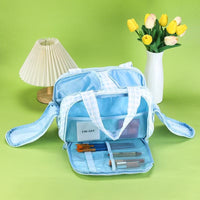 Large Capacity Waterproof Travel Cosmetic Bag Portable Makeup Organizer