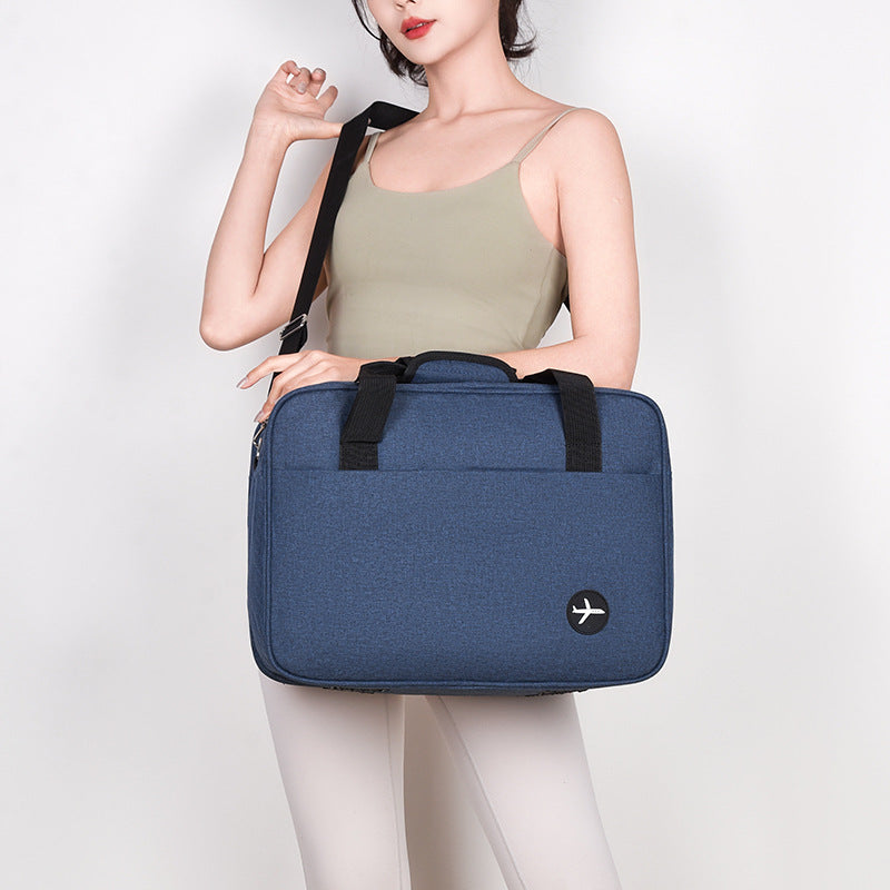 Travel Duffel Bag with Wet/Dry Compartment, Large Capacity, Lightweight for Business Travel & Commuting