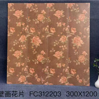FC300*1200mm Molded Interior Wall Tile for Villas and Self-Built Homes, Vintage Cement Decorative Panel