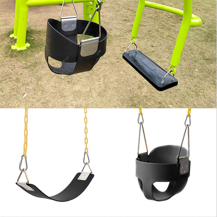 Non-Slip Silicone Swing Seat with Built-in Steel Plate for Indoor Outdoor Use