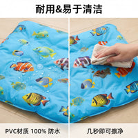 Pet Cooling Gel Mat for Dogs and Cats, Summer Ice Pad for Kennels and Beds