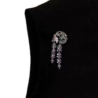 Elegant Butterfly Brooch Pin for Women, Vintage Lightweight Luxury Design